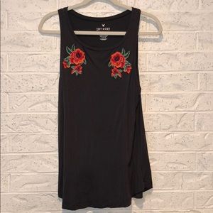 Embroidered Tank Top